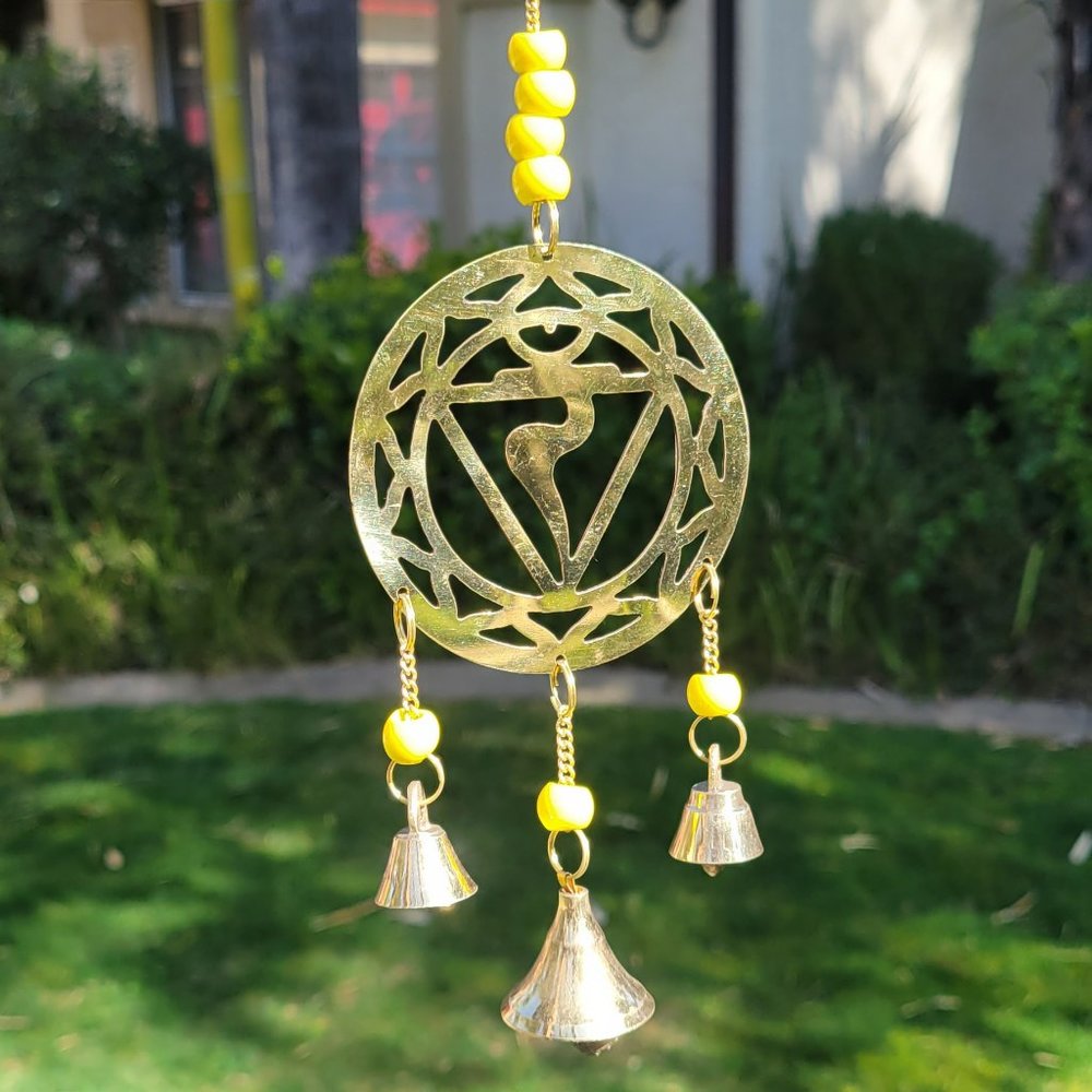 Yellow Solar Plexis Chakra Wind Chime